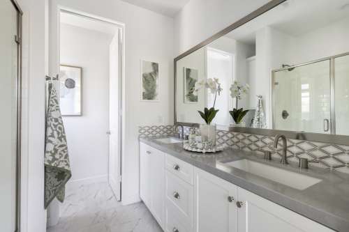 Plan 6 Model Home Bathroom